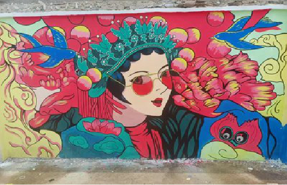 泉州墙体彩绘-网红墙