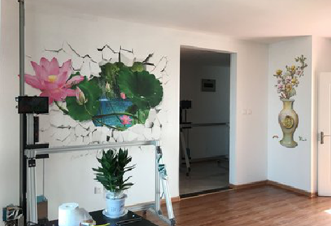 泉州墙体彩绘相比墙纸的优势。