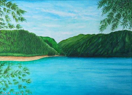 泉州在墙绘中，如何绘画绿水青山？