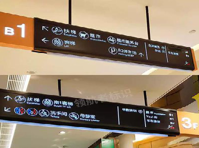 泉州如何通过商场标识牌引导客流分布？