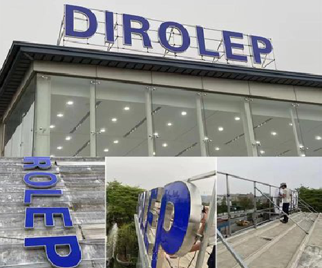 泉州楼顶发光字安装的注意事项。